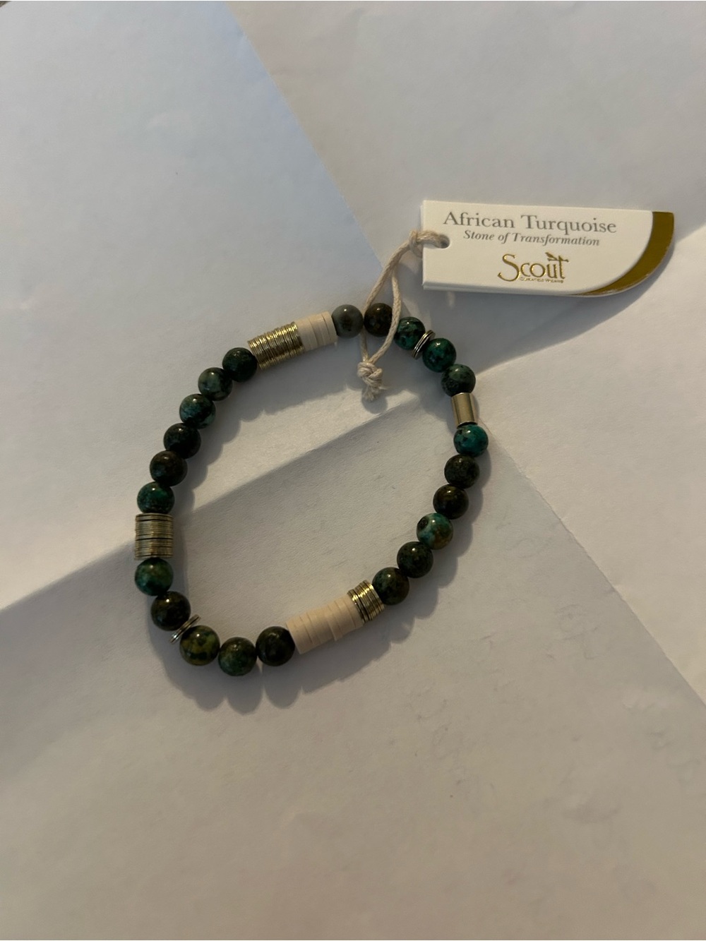 Scout African Turquoise Intermix Stacking Bracelet